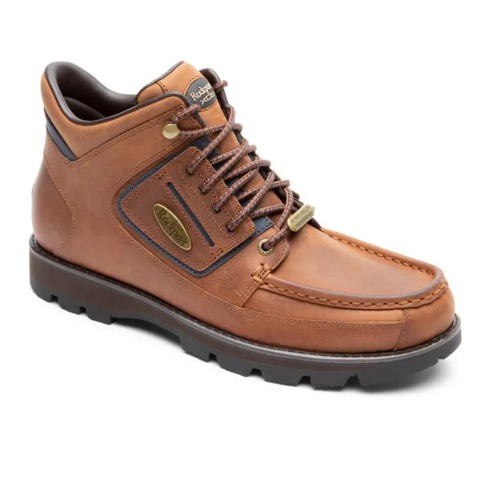 Men Rockport Boots Umbwe II Waterproof Mweka Boot Tan Lea