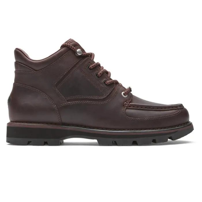 Men Rockport Boots XCS Umbwe II Waterproof Moc Front Trail Boot Cherry Lea