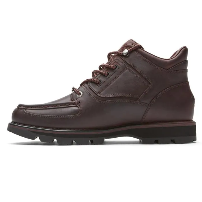 Men Rockport Boots XCS Umbwe II Waterproof Moc Front Trail Boot Cherry Lea