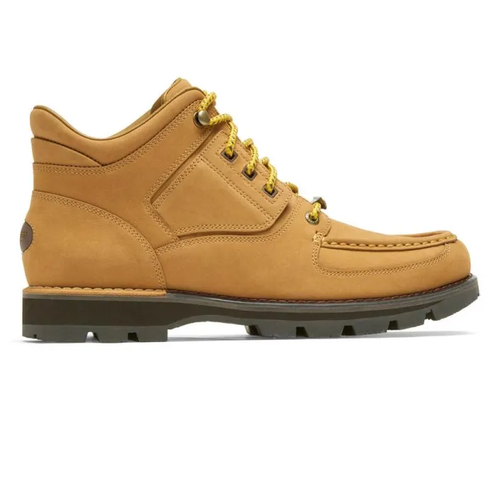 Men Rockport Boots XCS Umbwe II Waterproof Moc Front Trail Boot Wheat Nbk