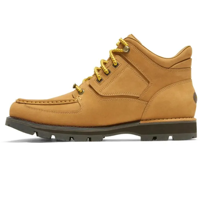 Men Rockport Boots XCS Umbwe II Waterproof Moc Front Trail Boot Wheat Nbk