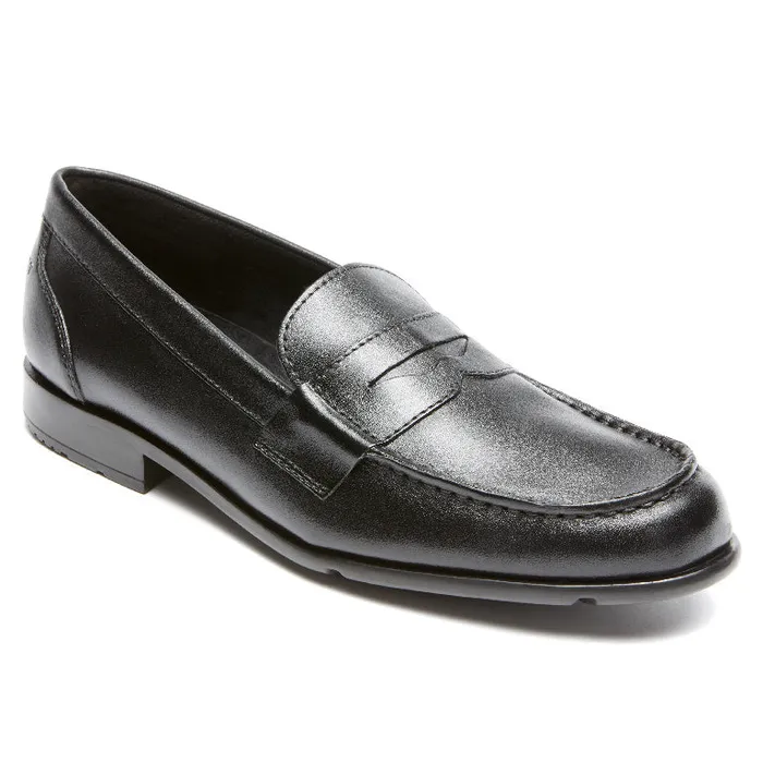 Men Rockport Loafers and SlipOns Classic Penny Loafer Black Ii