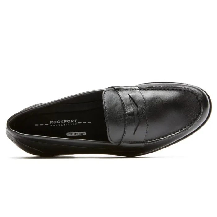 Men Rockport Loafers and SlipOns Classic Penny Loafer Black Ii