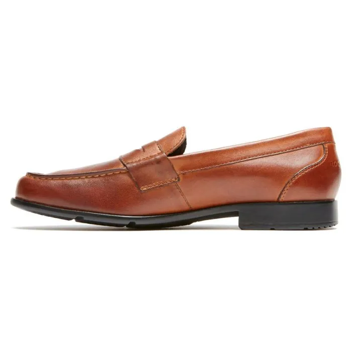 Men Rockport Loafers and SlipOns Classic Penny Loafer Cognac
