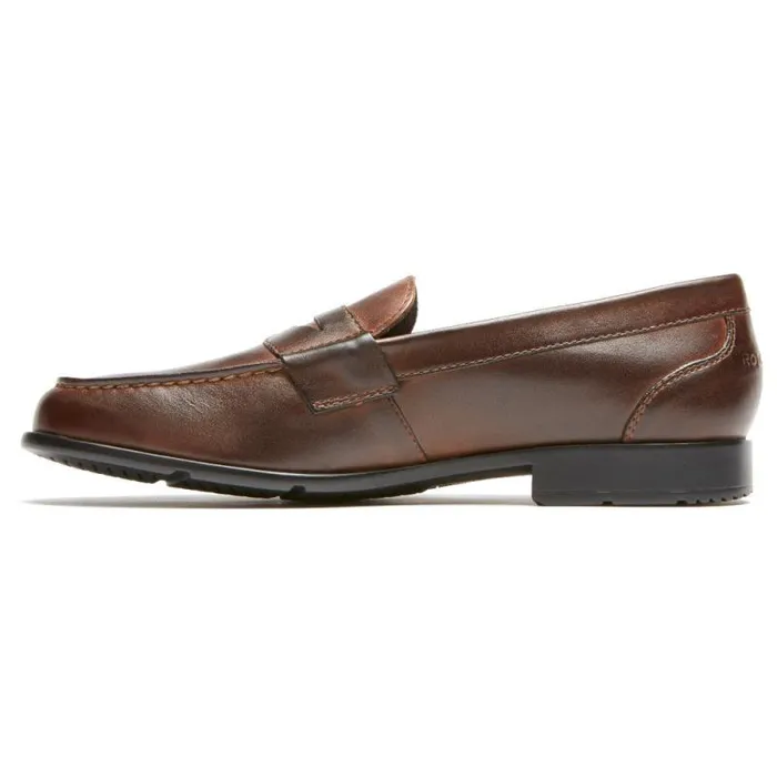 Men Rockport Loafers and SlipOns Classic Penny Loafer Dark Brown