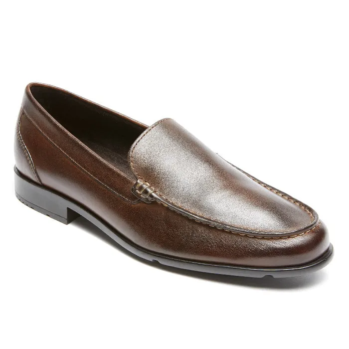 Men Rockport Loafers and SlipOns Classic Venetian Loafer Dark Brown