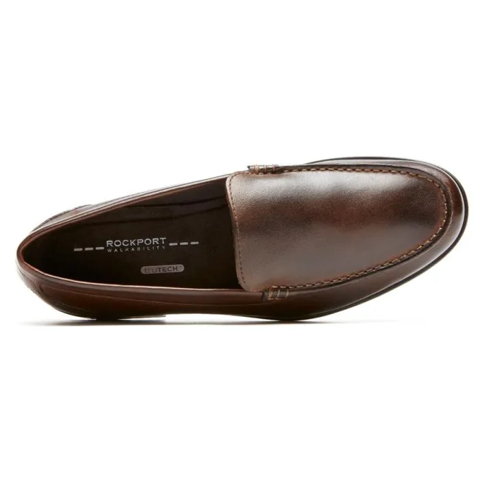 Men Rockport Loafers and SlipOns Classic Venetian Loafer Dark Brown