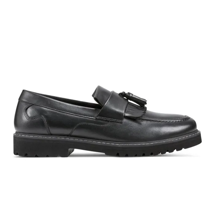 Men Rockport Loafers and SlipOns Maverick Tassel Black Leather Men Rockport Loafers and SlipOns Maverick Tassel Black Leather
