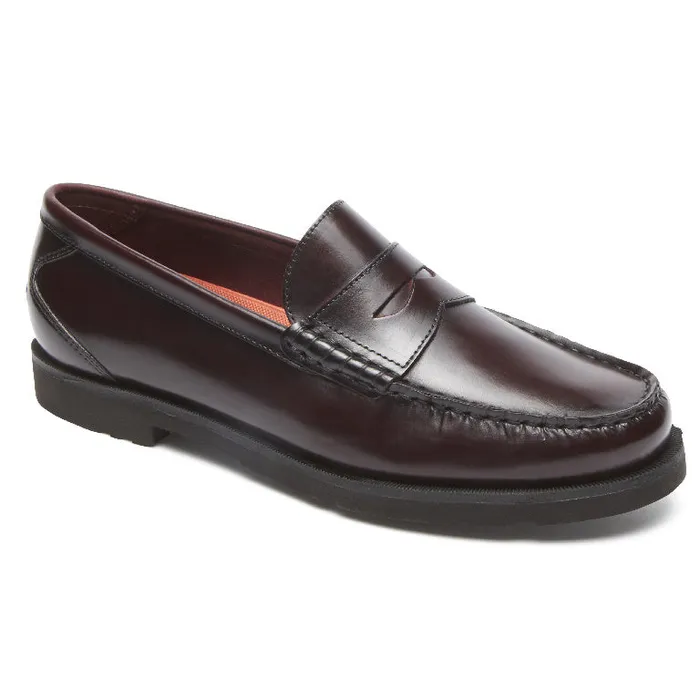 Men Rockport Loafers and SlipOns Modern Prep Penny Loafer Burgundy