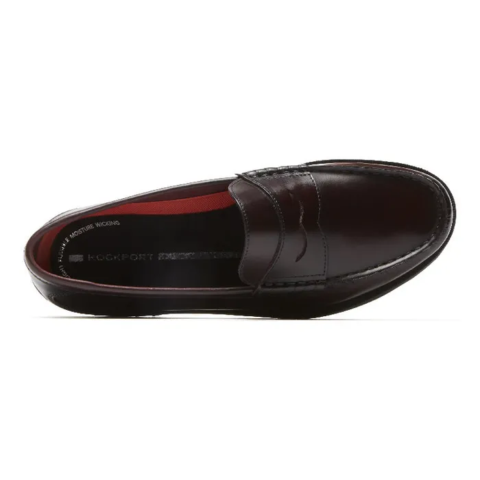 Men Rockport Loafers and SlipOns Modern Prep Penny Loafer Burgundy