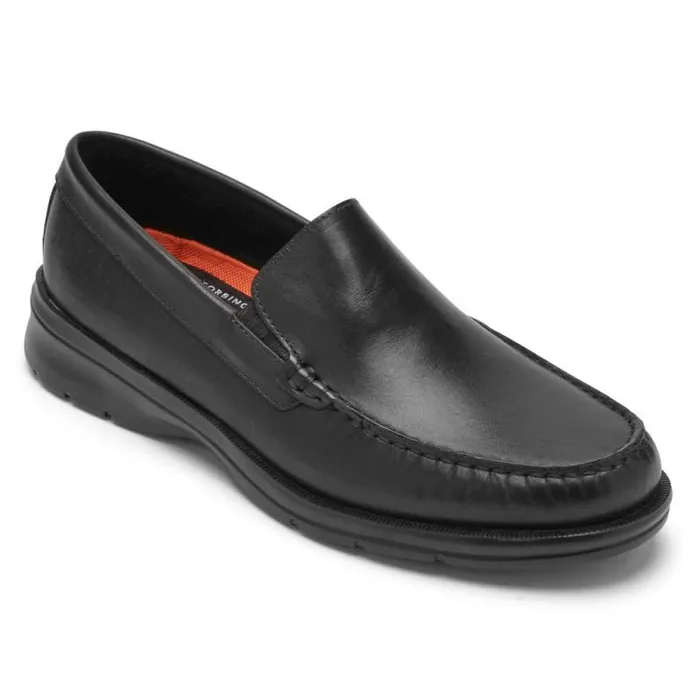 Men Rockport Loafers and SlipOns Palmer Venetian Loafer Black