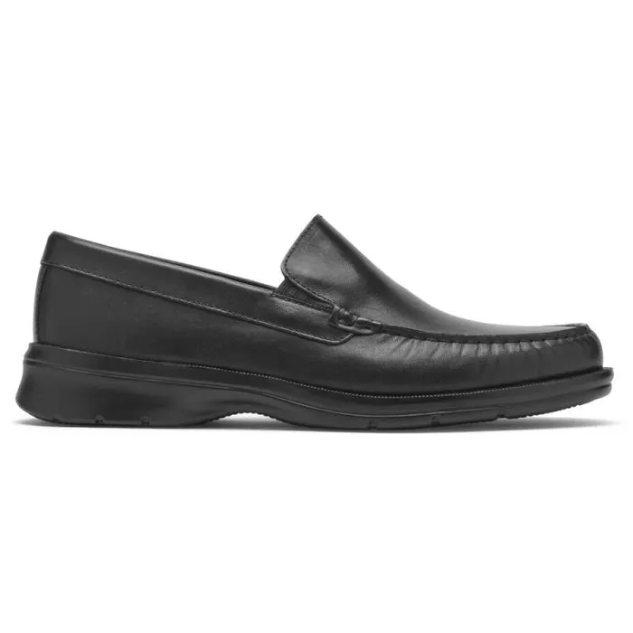 Men Rockport Loafers and SlipOns Palmer Venetian Loafer Black