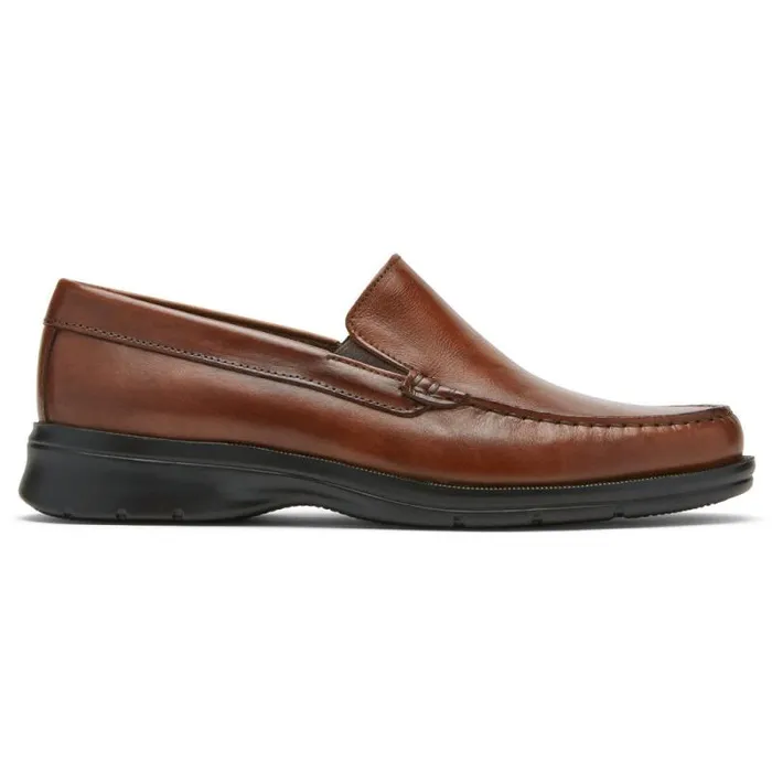 Men Rockport Loafers and SlipOns Palmer Venetian Loafer Cognac Antique