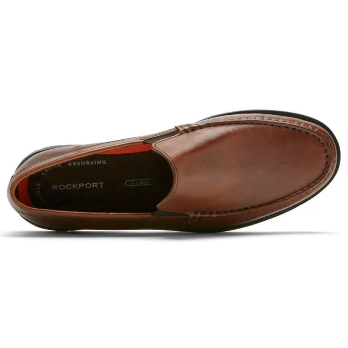 Men Rockport Loafers and SlipOns Palmer Venetian Loafer Cognac Antique