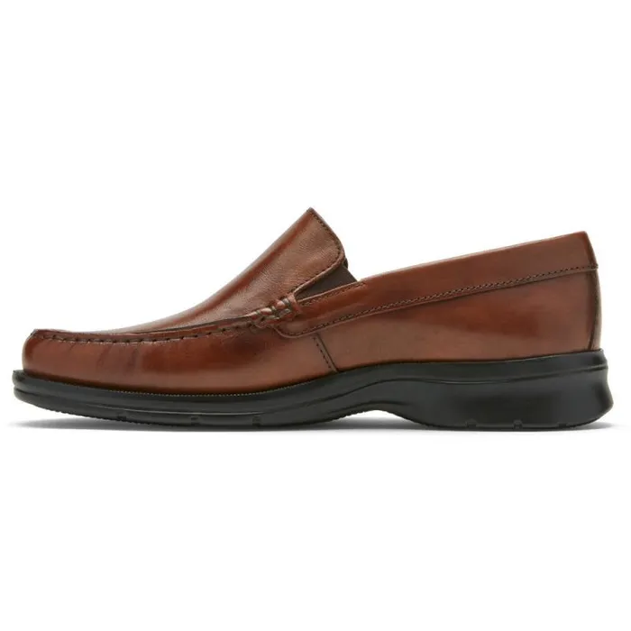 Men Rockport Loafers and SlipOns Palmer Venetian Loafer Cognac Antique