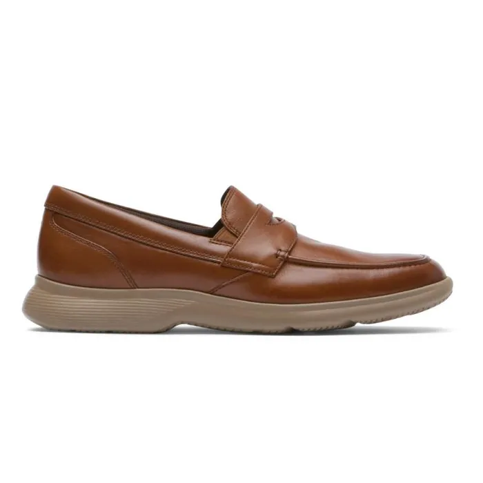 Men Rockport Loafers and SlipOns TruFLEX DresSports Penny Loafer British Tan