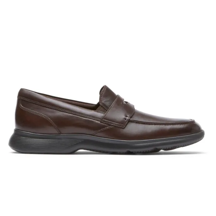 Men Rockport Loafers and SlipOns TruFLEX DresSports Penny Loafer Dark Brown