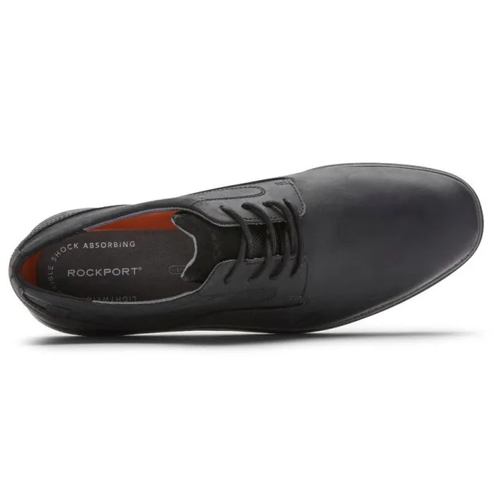 Men Rockport Oxfords and LaceUps Garett Plain Toe Oxford Black Ii