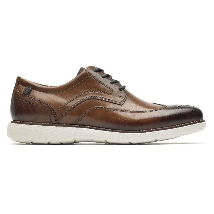 Men Rockport Oxfords and LaceUps Garett Wing Tip Oxford Cognac