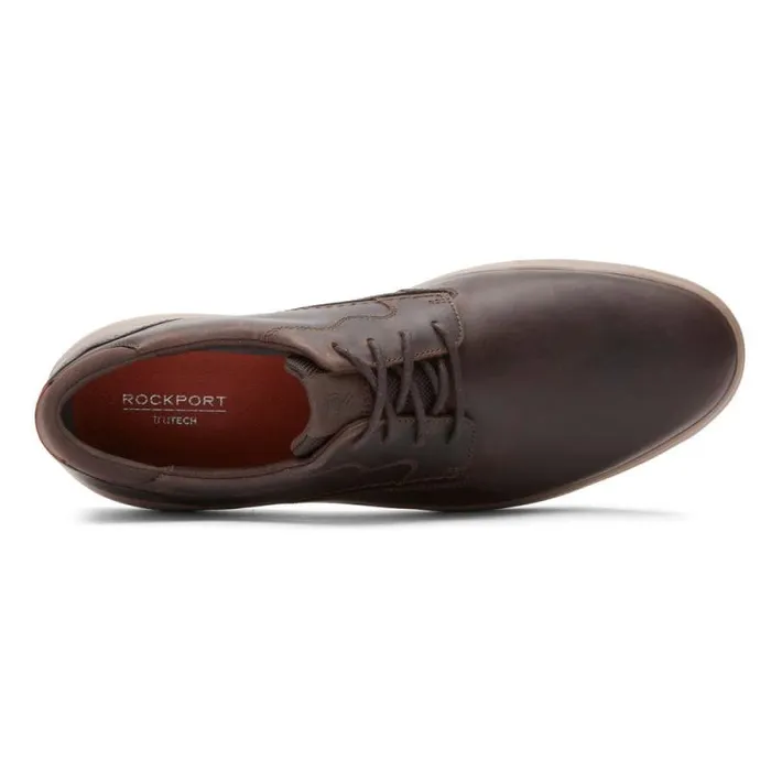 Men Rockport Oxfords and LaceUps Noah Oxford Dark Brown