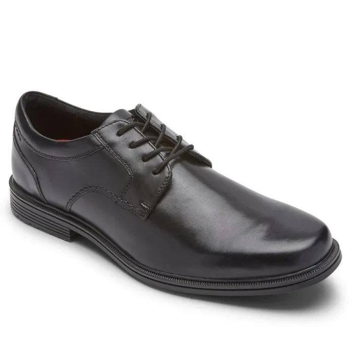 Men Rockport Oxfords and LaceUps Robinsyn Waterproof Plain Toe Oxford Black
