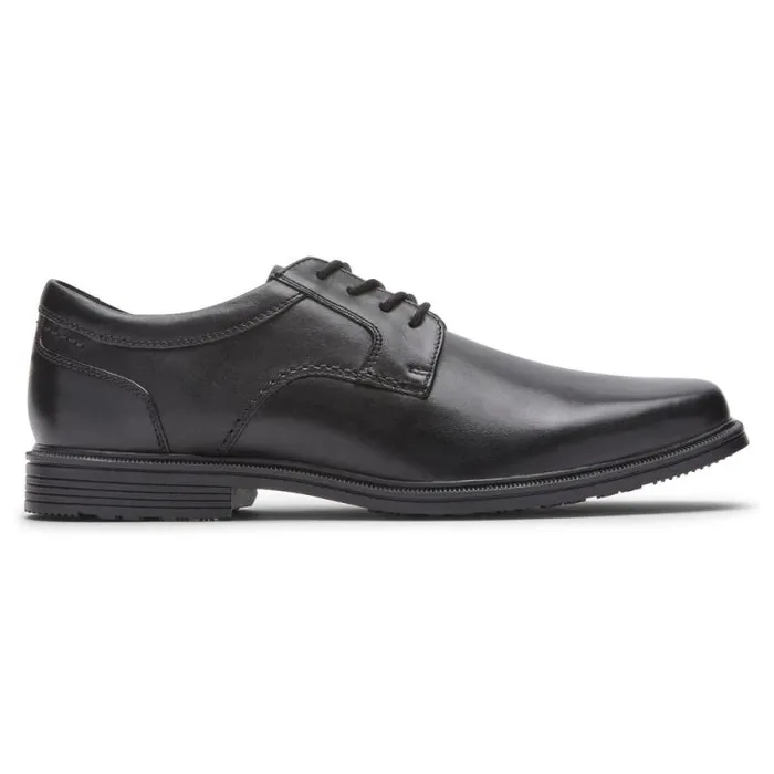 Men Rockport Oxfords and LaceUps Robinsyn Waterproof Plain Toe Oxford Black