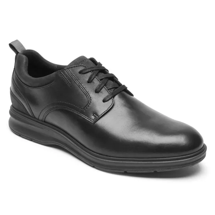 Men Rockport Oxfords and LaceUps Total Motion City Plain Toe Oxford Black