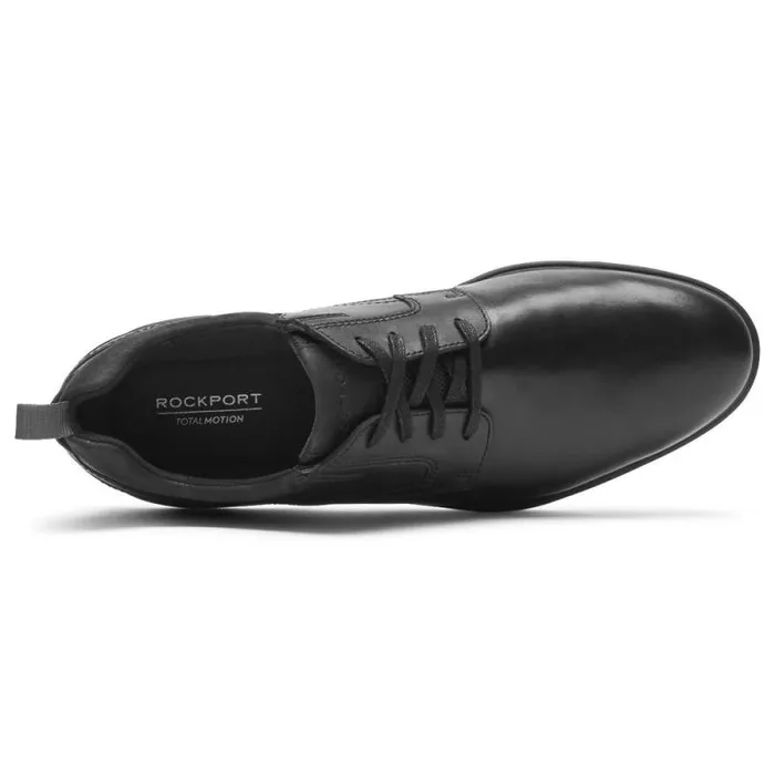 Men Rockport Oxfords and LaceUps Total Motion City Plain Toe Oxford Black