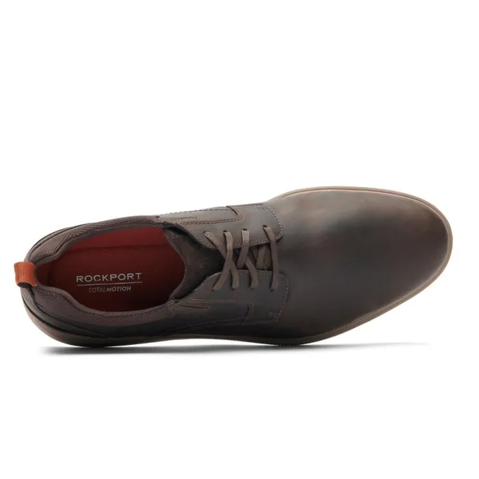 Men Rockport Oxfords and LaceUps Total Motion City Plain Toe Oxford Brown Men Rockport Oxfords and LaceUps Total Motion City Plain Toe Oxford Brown