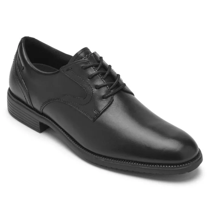 Men Rockport Oxfords and LaceUps Total Motion DresSport Plain Toe Oxford Black