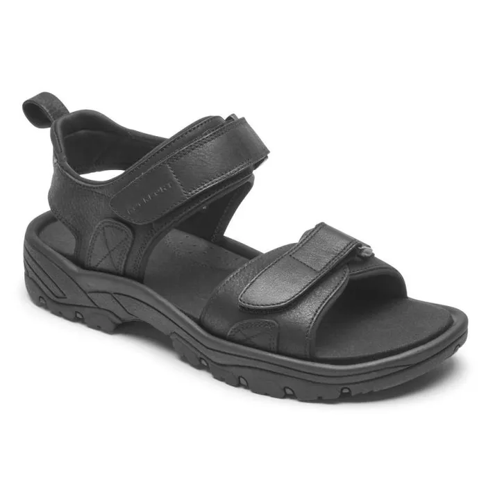 Men Rockport Sandals Springboro Rocklake Sandal Black