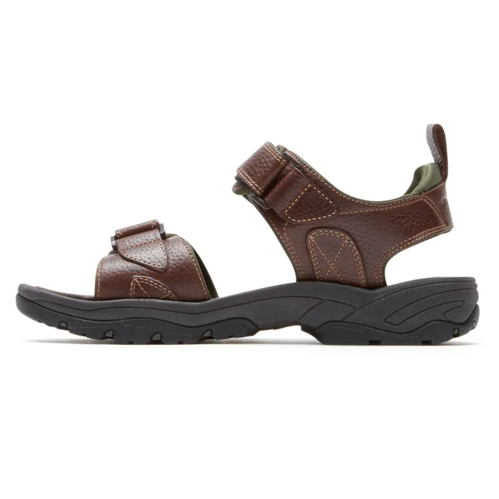 Men Rockport Sandals Springboro Rocklake Sandal Brown