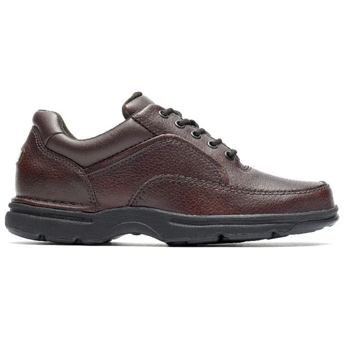 Men Rockport Sneakers Ridgefield Eureka LaceUp Brown