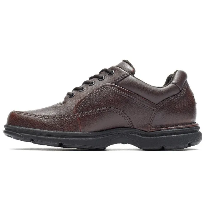 Men Rockport Sneakers Ridgefield Eureka LaceUp Brown