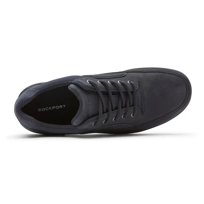 Men Rockport Sneakers Ridgefield Eureka LaceUp Navy Nbk
