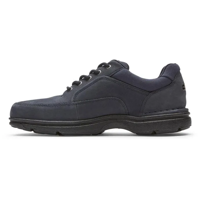 Men Rockport Sneakers Ridgefield Eureka LaceUp Navy Nbk