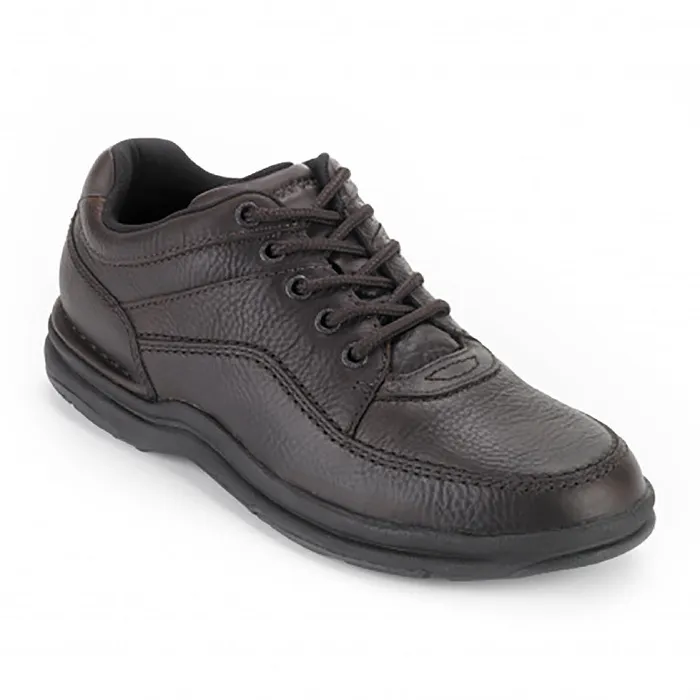 Men Rockport Sneakers World Tour Classic Lace Up Chocolate Chip