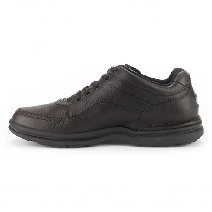 Men Rockport Sneakers World Tour Classic Lace Up Chocolate Chip