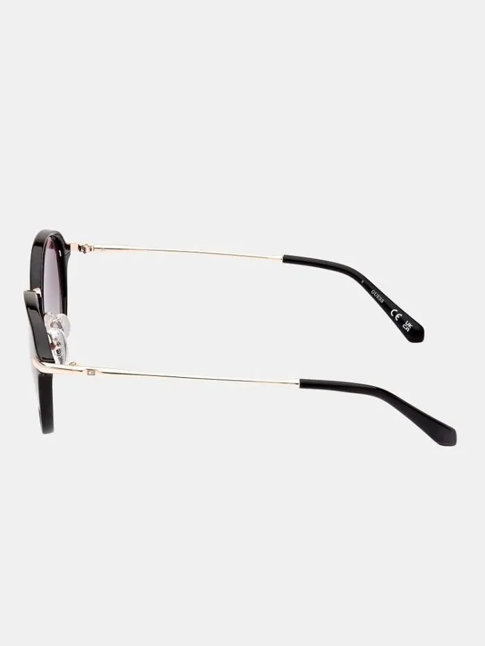 Men Round Sunglasses Model Black Guess Sunglasses