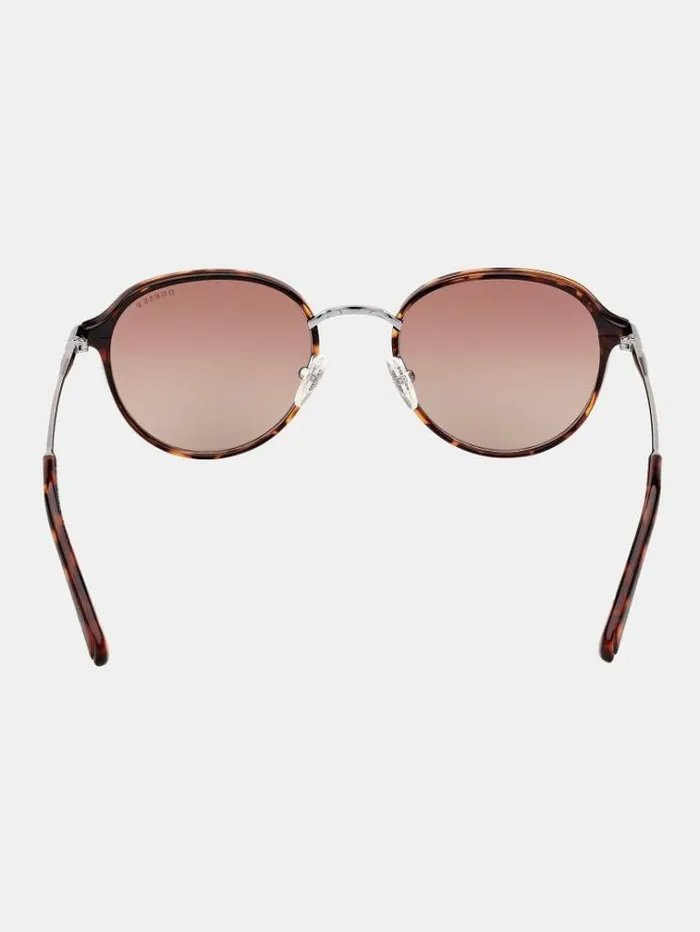 Men Round Sunglasses Model Multicolor Pattern Guess Sunglasses