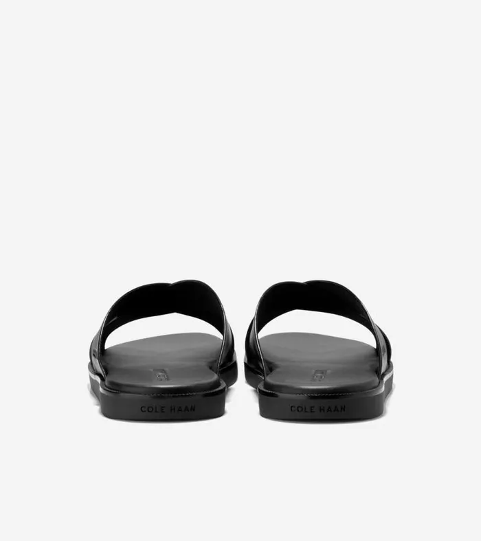 Men Sandals Cole Haan Nantucket Cross Strap Sandals Black