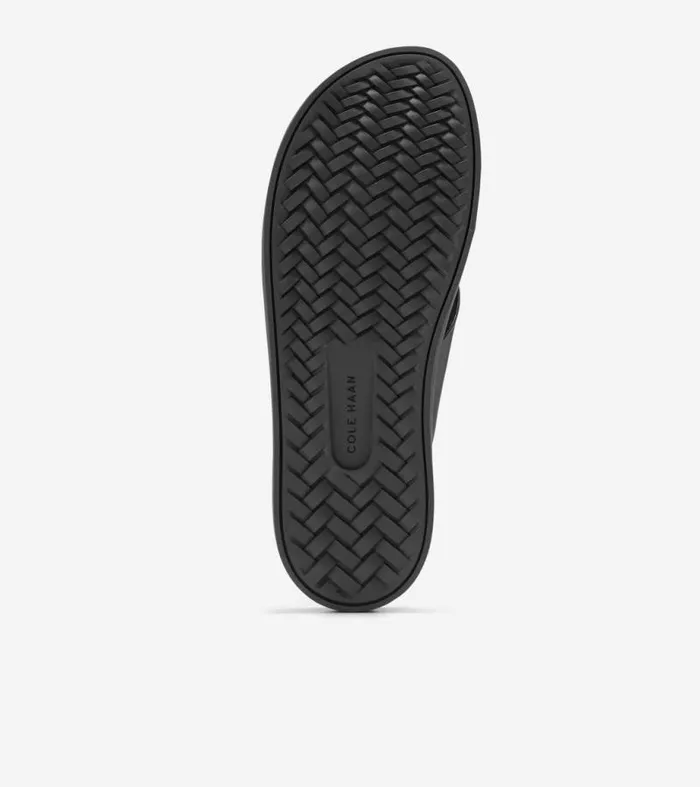 Men Sandals Cole Haan Nantucket Cross Strap Sandals Black