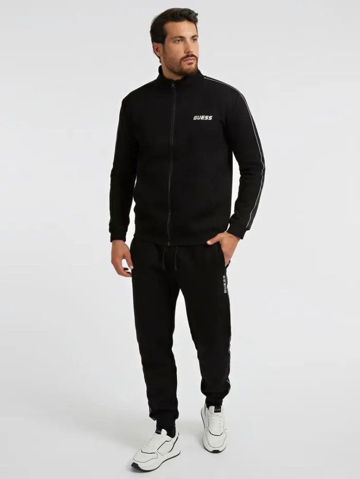 Men Side Logo Jogger Pant Black Guess Activewear