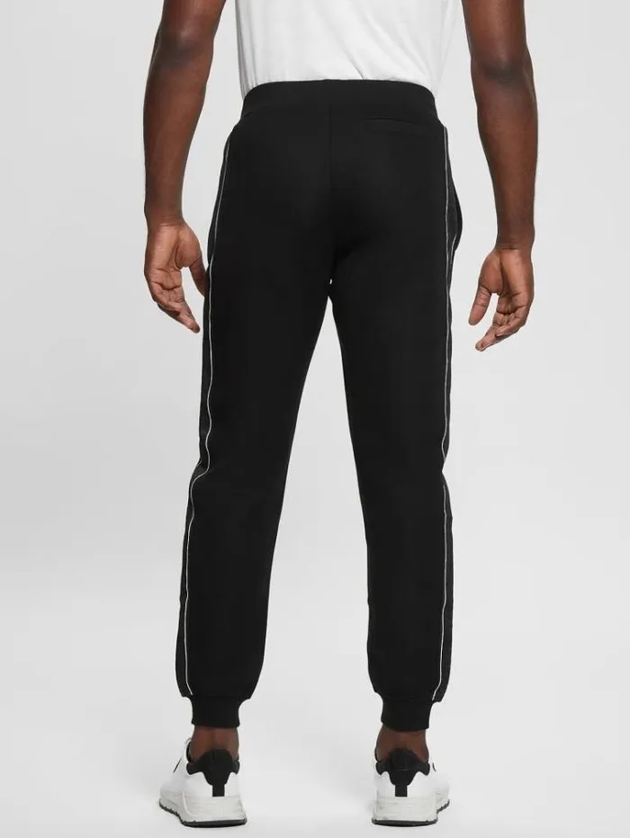 Men Side Logo Jogger Pant Black Guess Activewear