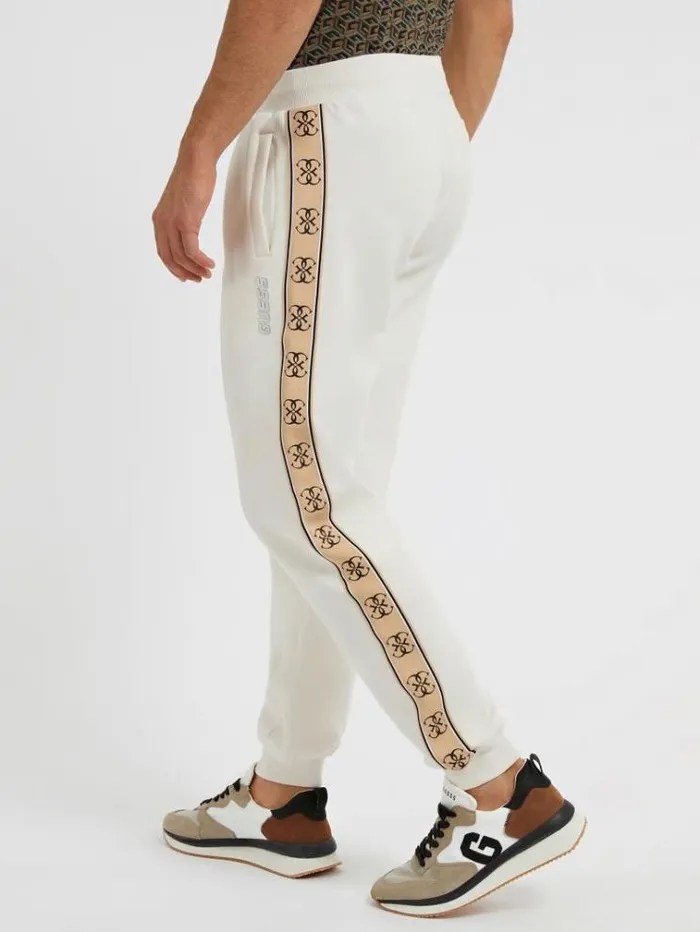 Men Side Logo Jogger Pant Grey Guess Trousers