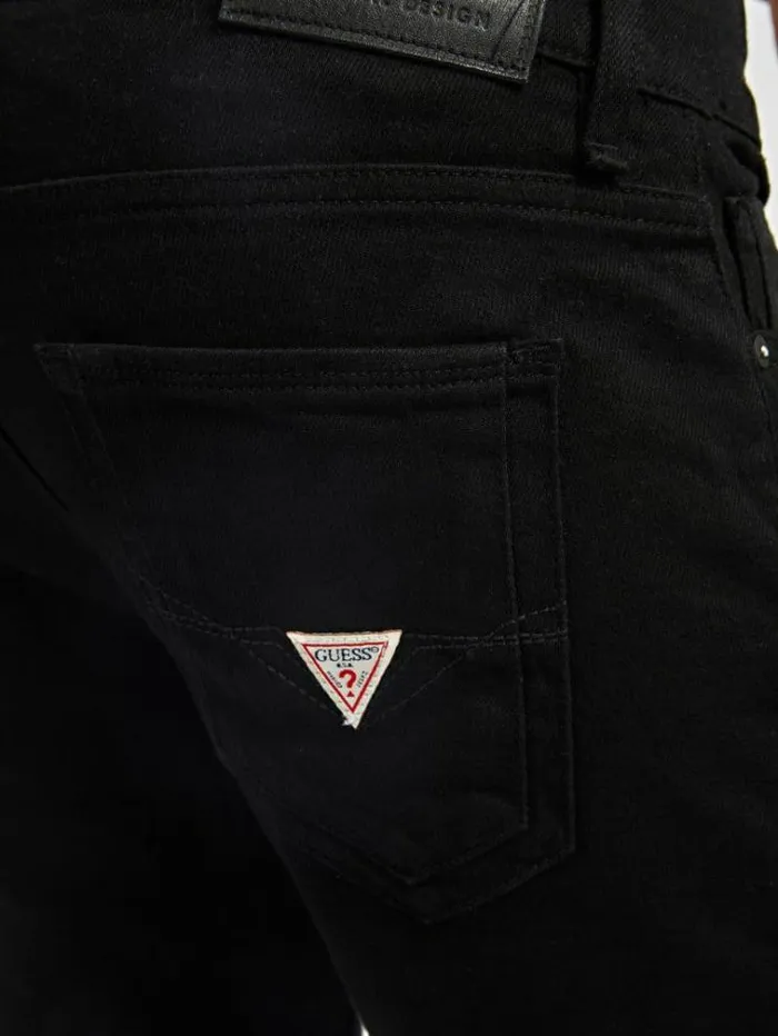 Men Skinny Fit Denim Pant Black Guess Skinny