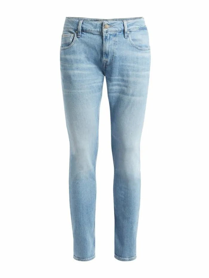 Men Skinny Fit Denim Pant Light Blue Guess Skinny