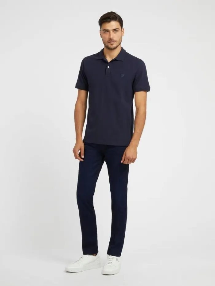 Men Slim Fit Denim Pant Black Guess Slim