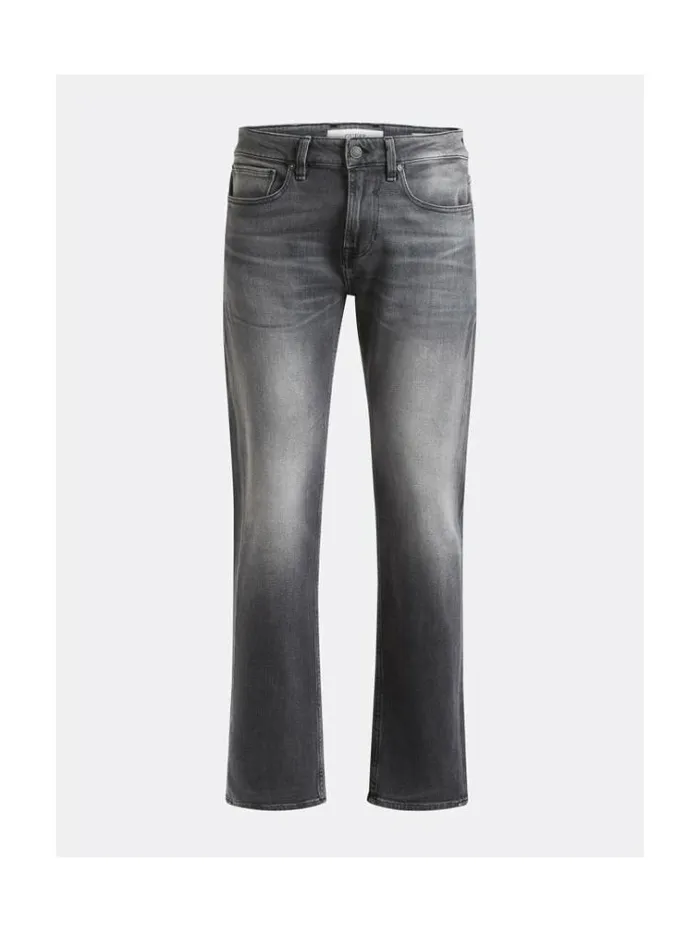 Men Slim Fit Denim Pant Grey Guess Slim