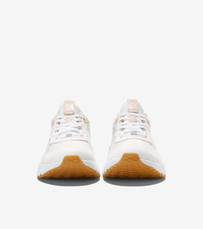 Men Sneakers Cole Haan 5ZERGRAND Running Shoe Optic Whitebleached Tan